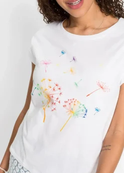 Damen bonprix Shirts & Tops|T-Shirt mit floralem Print