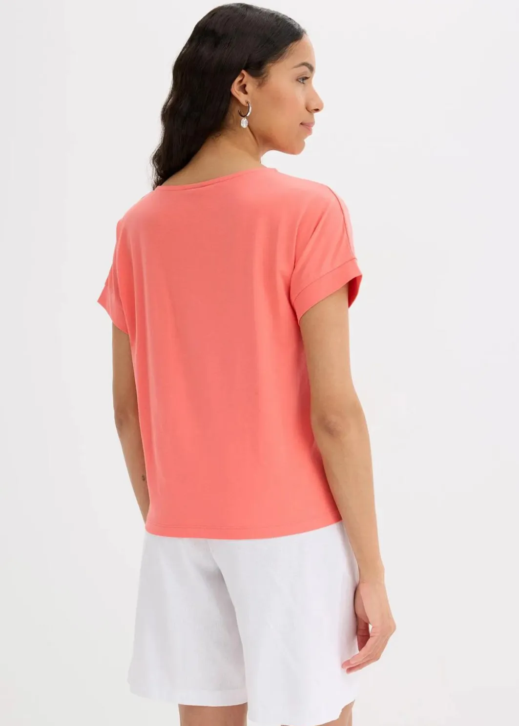 Sale T-Shirt mit Knotendetail Damen Shirts & Tops