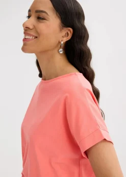 Sale T-Shirt mit Knotendetail Damen Shirts & Tops