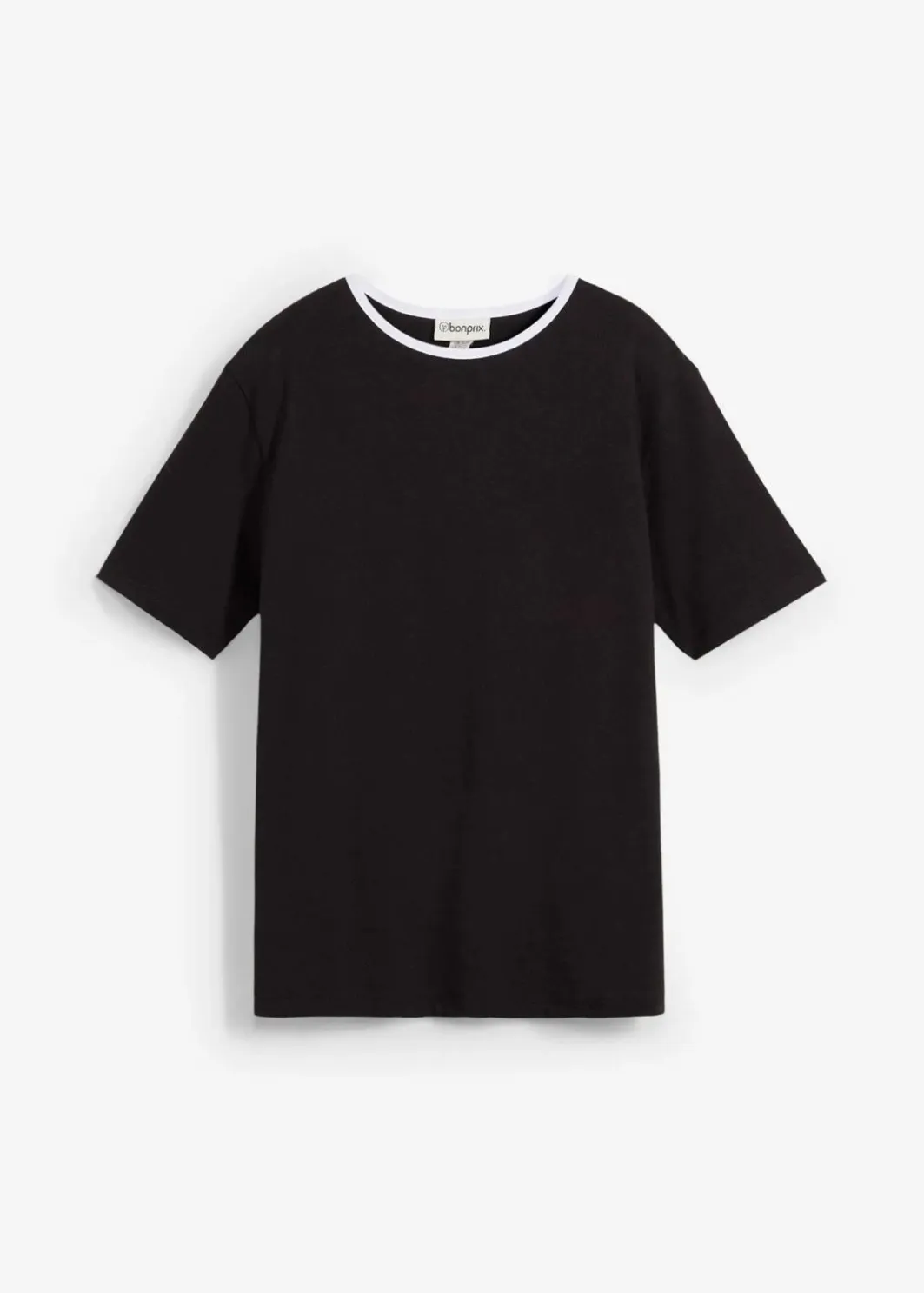 Damen bonprix Shirts & Tops|T-Shirt mit Kontrastdetail