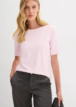 Outlet T-Shirt mit recyceltem Polyamid Damen Basics|Shirts & Tops