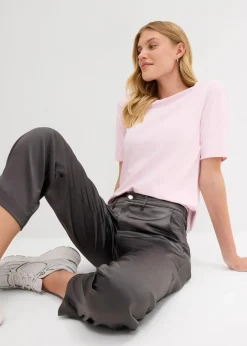 Outlet T-Shirt mit recyceltem Polyamid Damen Basics|Shirts & Tops