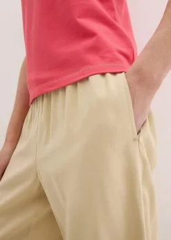 Damen bonprix Shirts & Tops|Basics|T-Shirt mit tiefem Rückenausschnitt