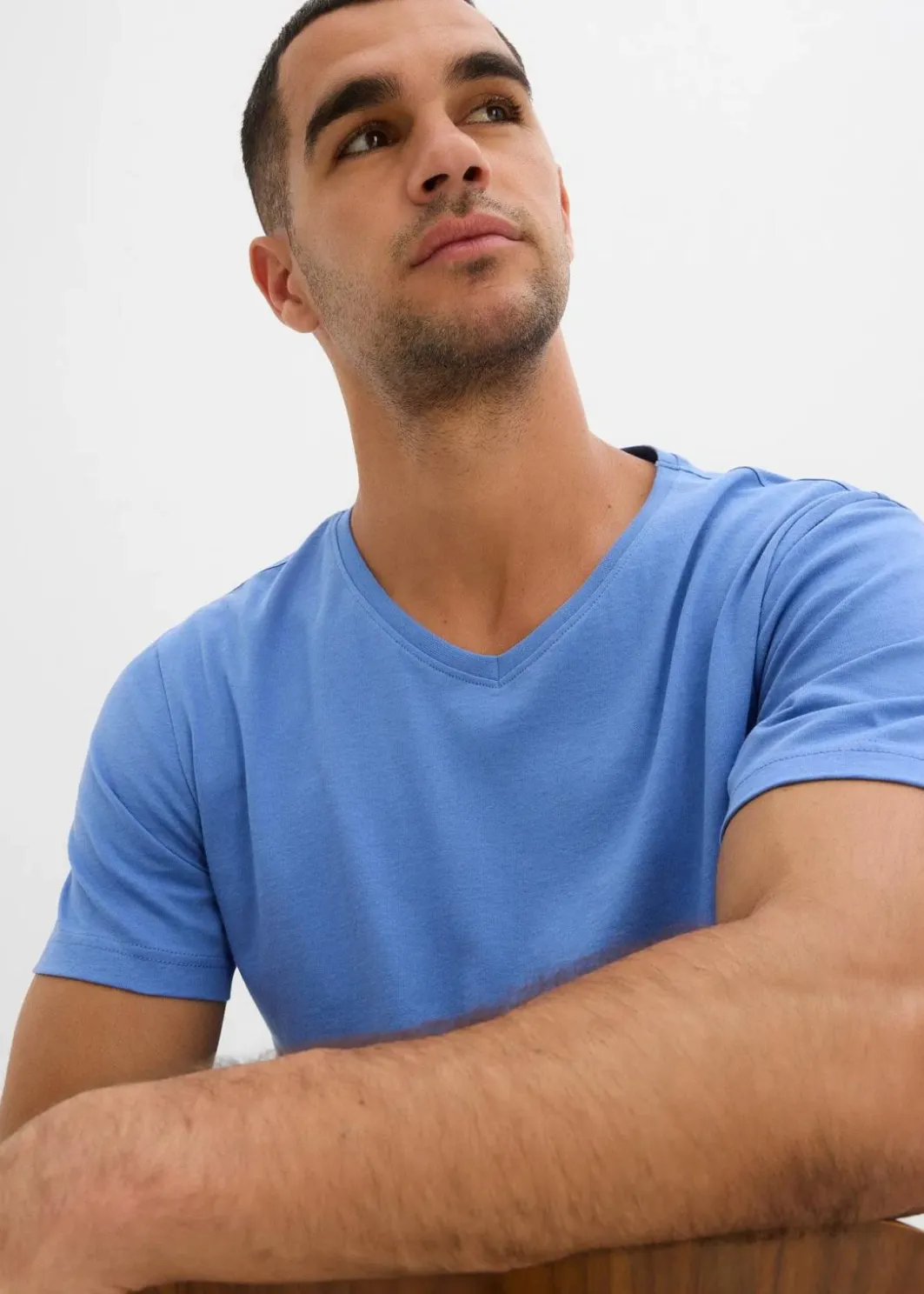 Outlet T-Shirt mit V-Ausschnitt (3er Pack) Herren Shirts & Polos|Basics