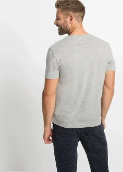Hot T-Shirt mit V-Ausschnitt (3er Pack) Herren Shirts & Polos|Basics