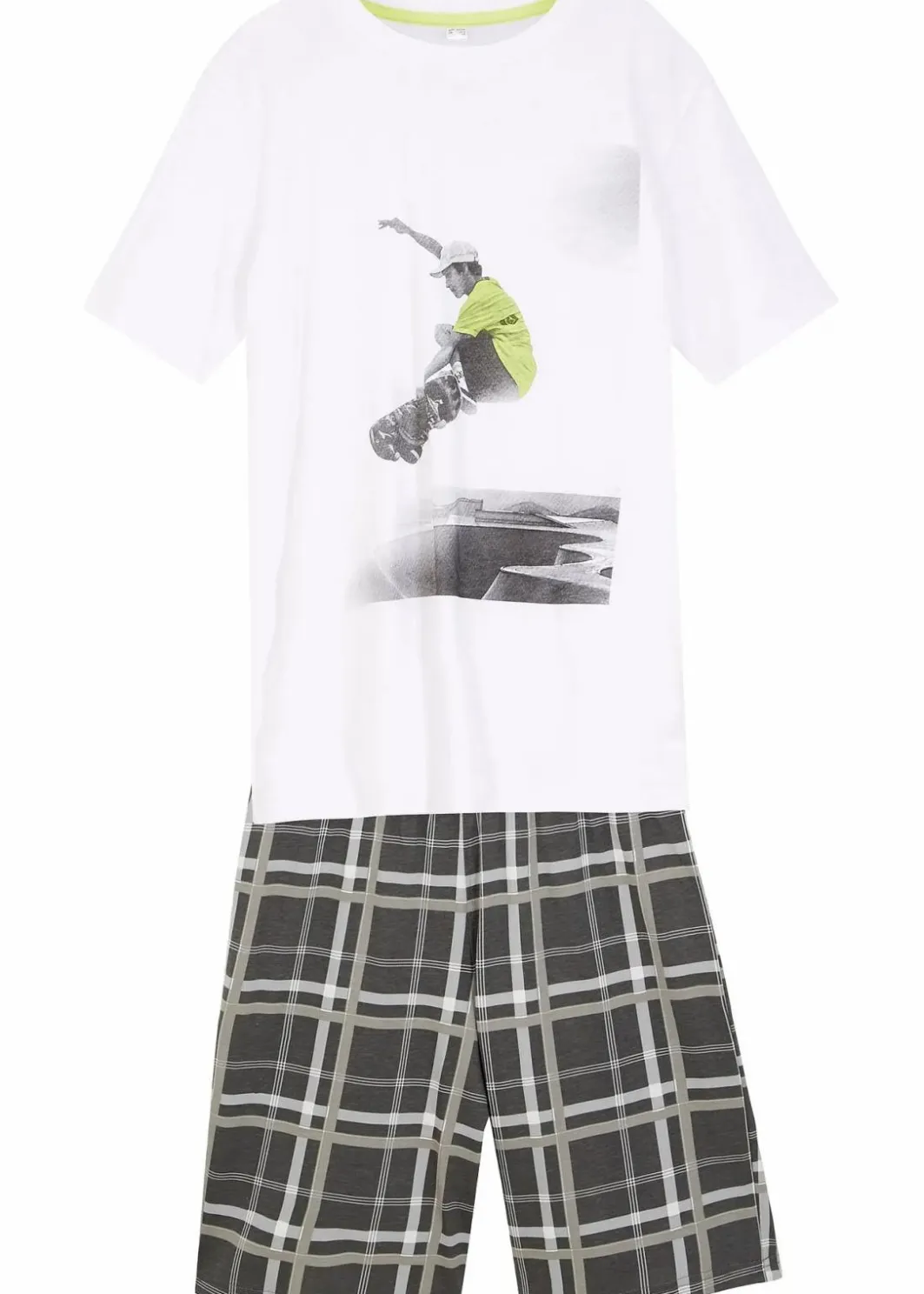 Discount T-Shirt und kurze Shirthose (2-tlg.Set) aus Bio Baumwolle Kinder Jungen 9-16 Jahre·Shorts|Jungen 9-16 Jahre·Shirts