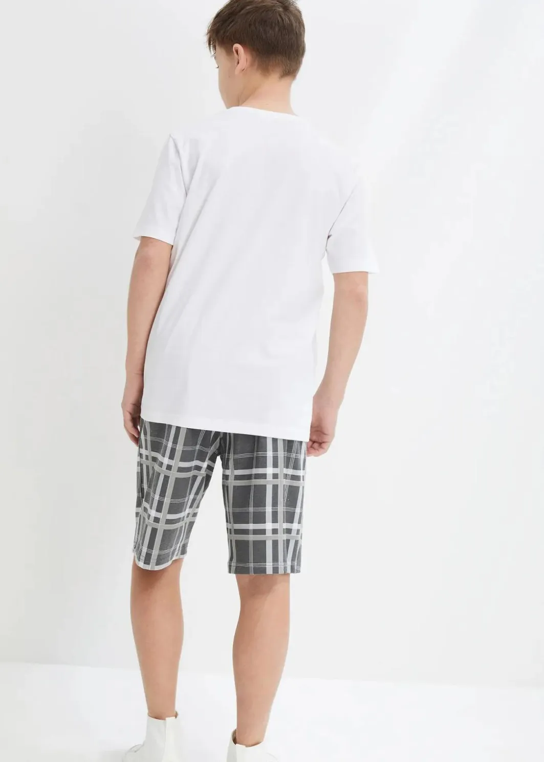 Discount T-Shirt und kurze Shirthose (2-tlg.Set) aus Bio Baumwolle Kinder Jungen 9-16 Jahre·Shorts|Jungen 9-16 Jahre·Shirts