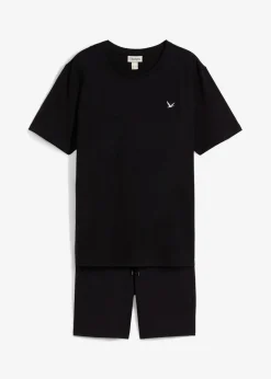 New T-Shirt und Shirt-Bermuda (2-tlg.Set) Herren Große Größen|Shirts & Polos