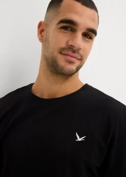 New T-Shirt und Shirt-Bermuda (2-tlg.Set) Herren Große Größen|Shirts & Polos