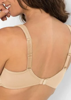 Outlet T-Shirt-BH mit gepolsterten Trägern Damen Große Cups D-H|Bhs