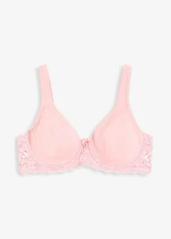Damen bonprix Große Cups D-H|Bhs|T-Shirt-BH mit gepolsterten Trägern