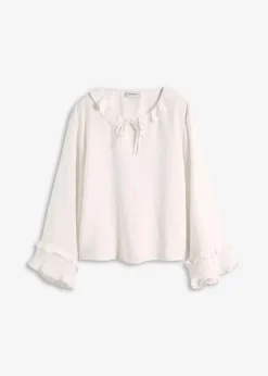 Clearance Tunika aus feinem Viskose-Mix Damen Blusen & Tuniken|Bekleidung·Jacken & Mäntel