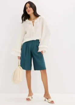 Clearance Tunika aus feinem Viskose-Mix Damen Blusen & Tuniken|Bekleidung·Jacken & Mäntel