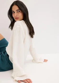Clearance Tunika aus feinem Viskose-Mix Damen Blusen & Tuniken|Bekleidung·Jacken & Mäntel