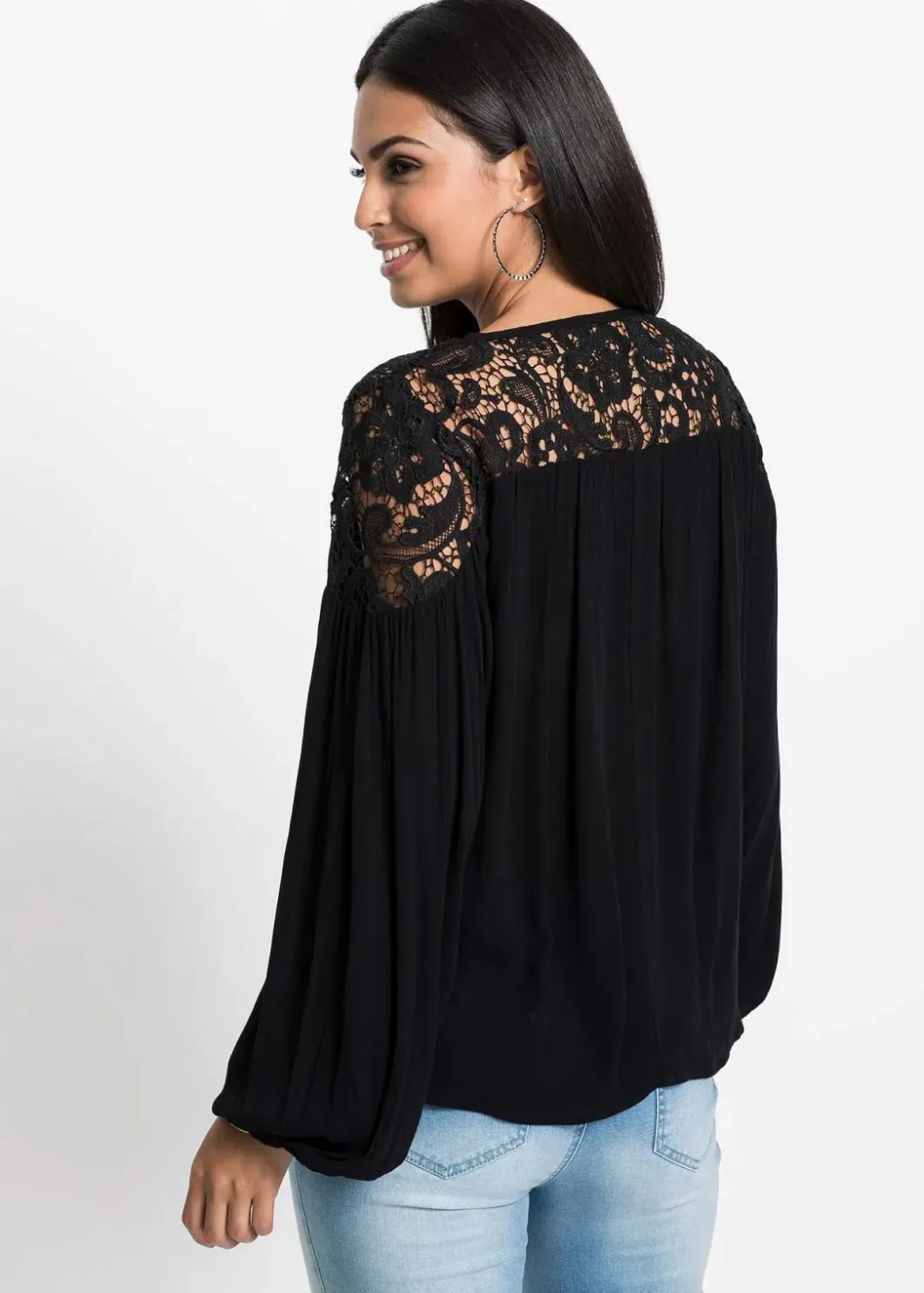 Sale Tunika aus fließender Viskose Damen Bekleidung·Jacken & Mäntel|Nachhaltigere Materialien