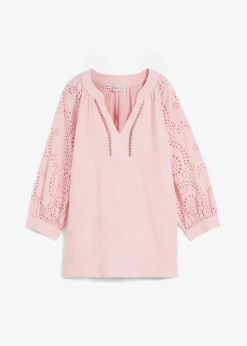 Damen bonprix Blusen & Tuniken|Bekleidung·Jacken & Mäntel|Tunika aus luftigem Musselin