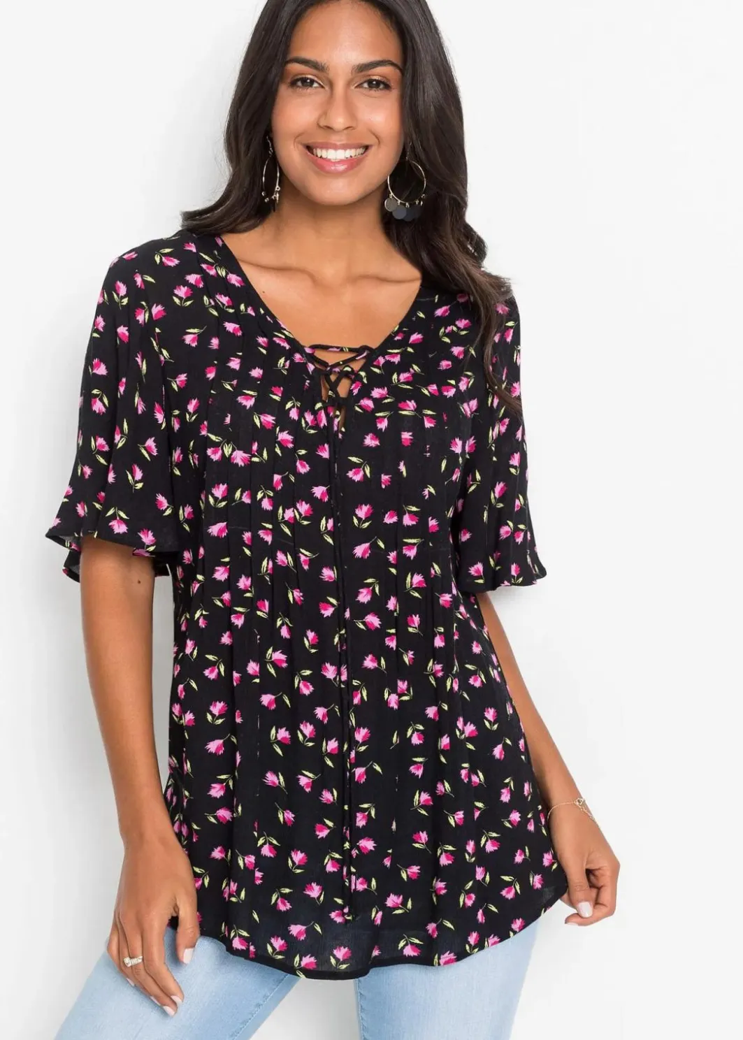 Best Tunika aus nachhaltiger Viskose Damen Bekleidung·Jacken & Mäntel|Blusen & Tuniken