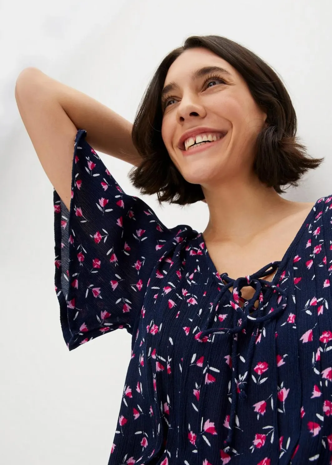 Damen bonprix Blusen & Tuniken|Bekleidung·Jacken & Mäntel|Tunika aus nachhaltiger Viskose