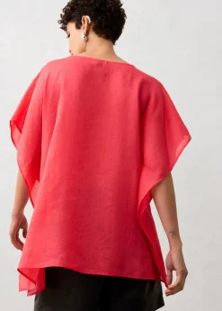 Hot Tunika aus Ramie Damen Bekleidung·Jacken & Mäntel|Blusen & Tuniken