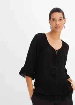 Damen bonprix Nachhaltigere Materialien|Blusen & Tuniken|Tunika aus softer Viskose