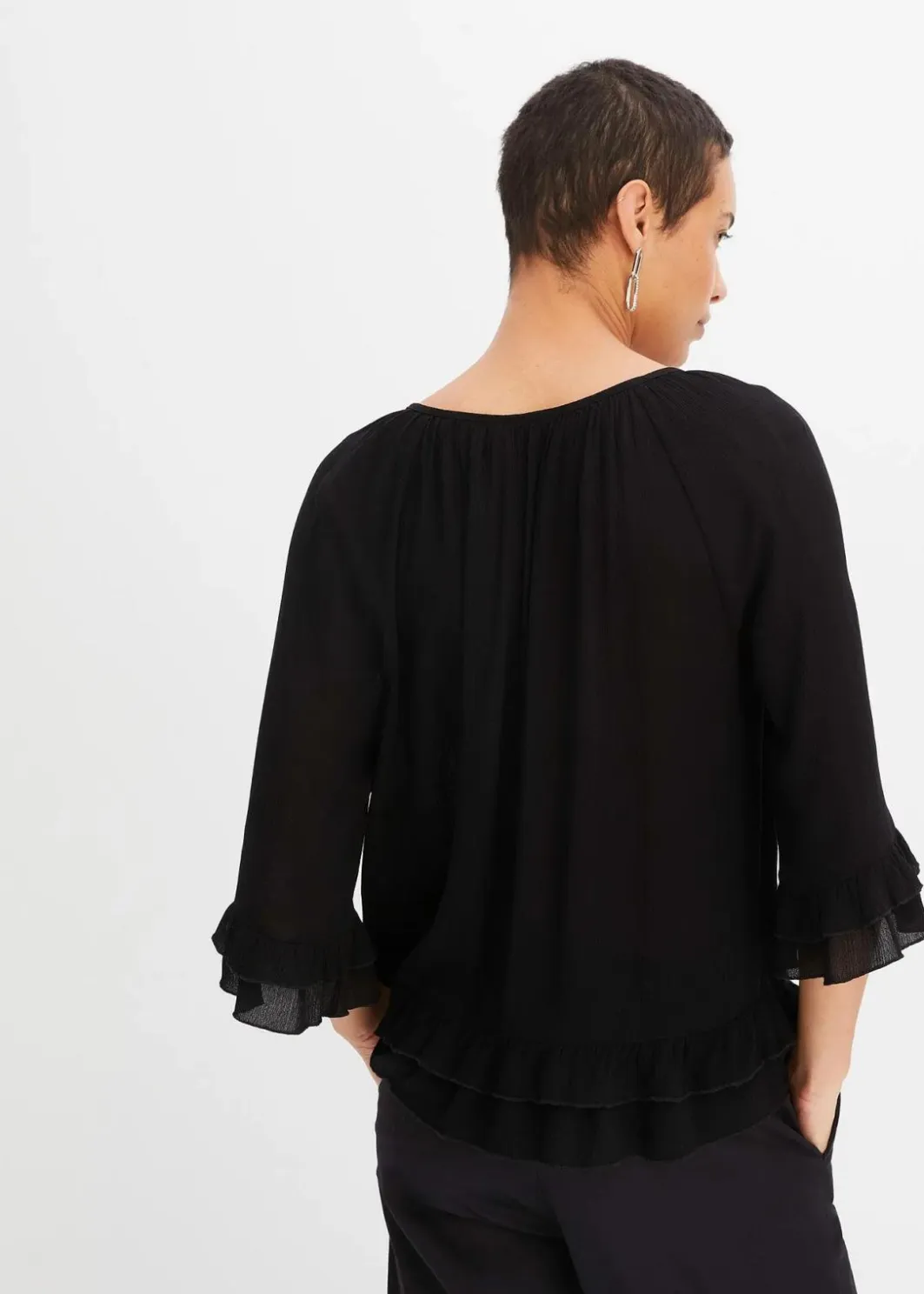 Damen bonprix Nachhaltigere Materialien|Blusen & Tuniken|Tunika aus softer Viskose