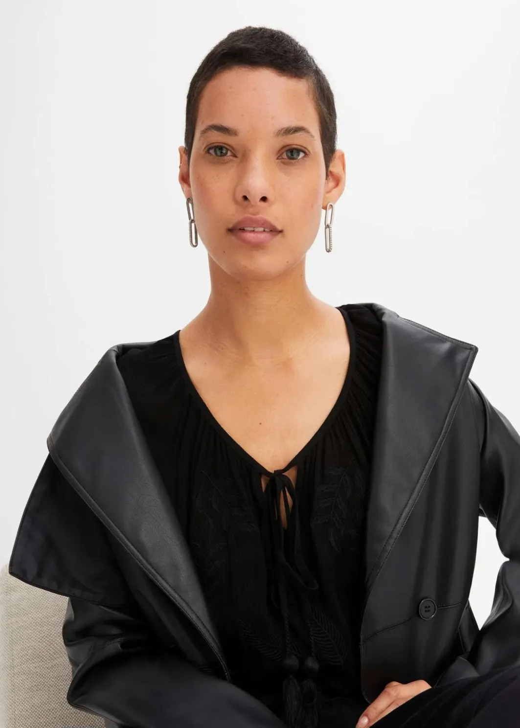 Damen bonprix Nachhaltigere Materialien|Blusen & Tuniken|Tunika aus softer Viskose