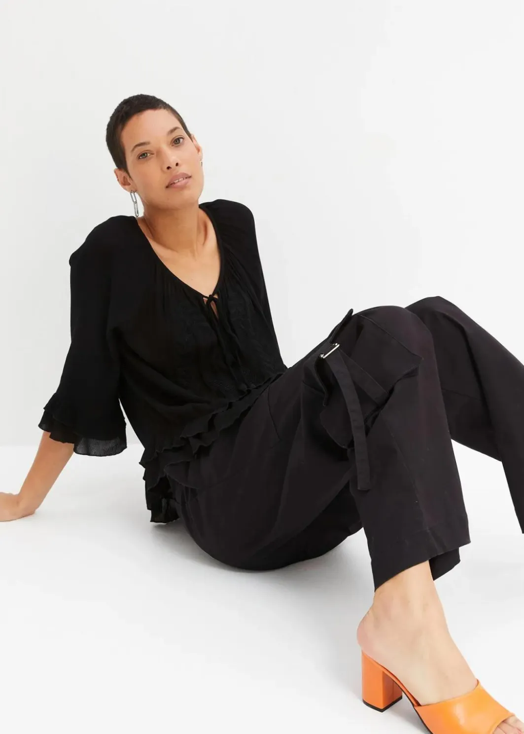Damen bonprix Nachhaltigere Materialien|Blusen & Tuniken|Tunika aus softer Viskose