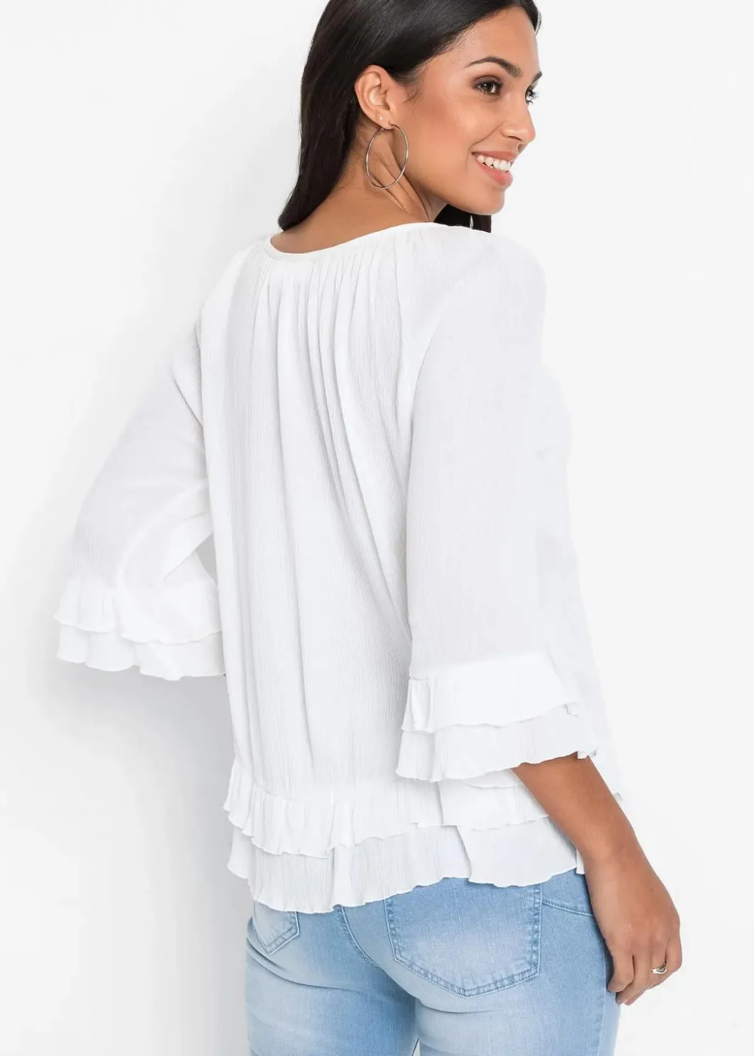Damen bonprix Nachhaltigere Materialien|Blusen & Tuniken|Tunika aus softer Viskose