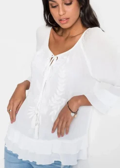 Damen bonprix Nachhaltigere Materialien|Blusen & Tuniken|Tunika aus softer Viskose