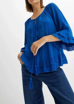 Damen bonprix Nachhaltigere Materialien|Blusen & Tuniken|Tunika aus softer Viskose