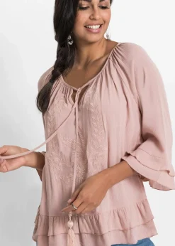 Clearance Tunika aus softer Viskose Damen Bekleidung·Jacken & Mäntel|Blusen & Tuniken
