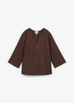 Damen bonprix Blusen & Tuniken|Bekleidung·Jacken & Mäntel|Tunika mit Wolle