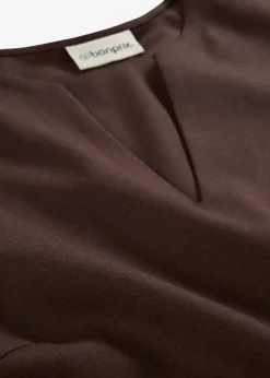 Damen bonprix Blusen & Tuniken|Bekleidung·Jacken & Mäntel|Tunika mit Wolle