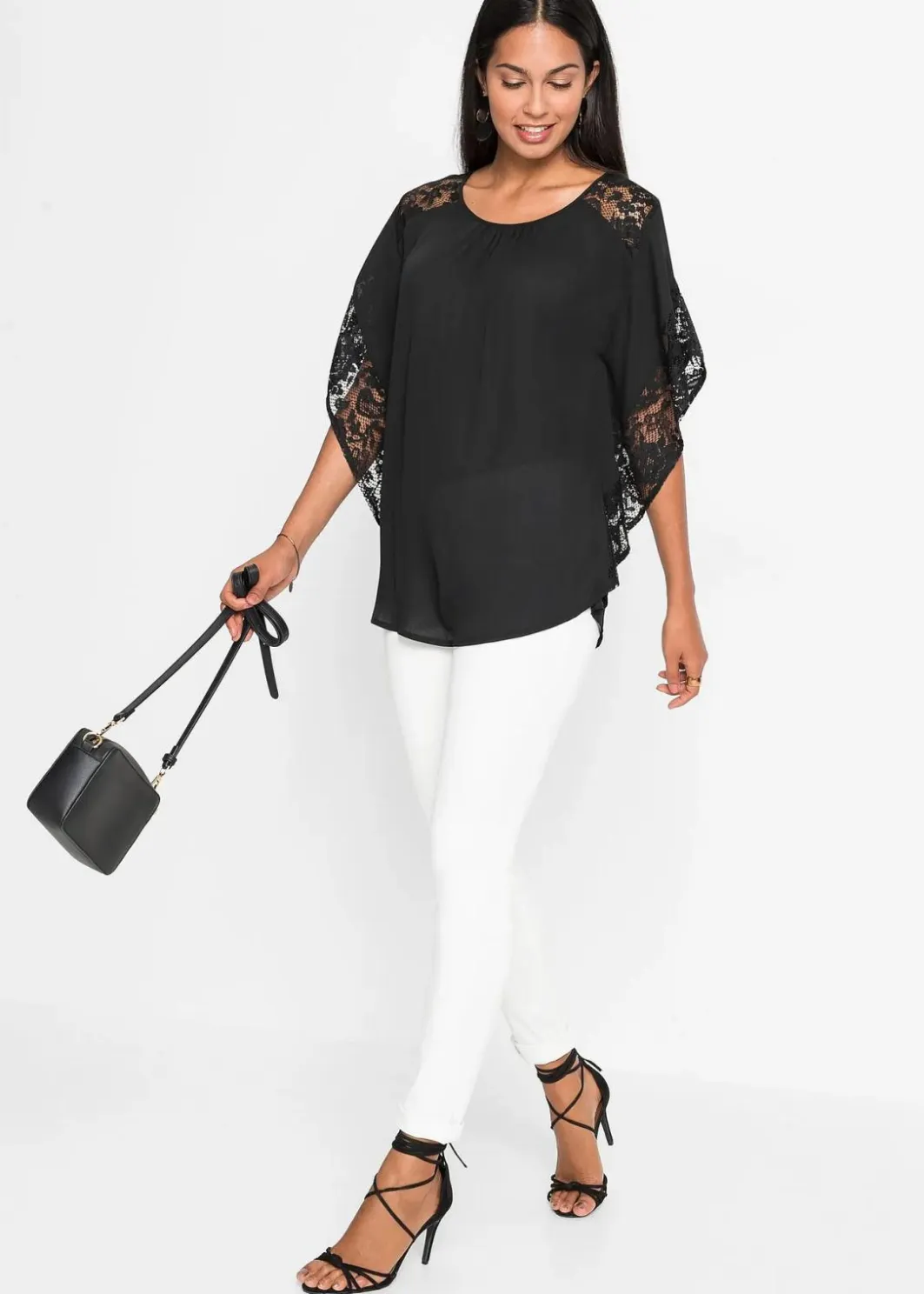 Damen bonprix Blusen & Tuniken|Nachhaltigere Materialien|Tunikabluse