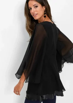 Damen bonprix Bekleidung·Jacken & Mäntel|Festliche Mode|Tunikabluse