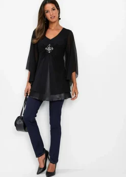 Damen bonprix Bekleidung·Jacken & Mäntel|Festliche Mode|Tunikabluse