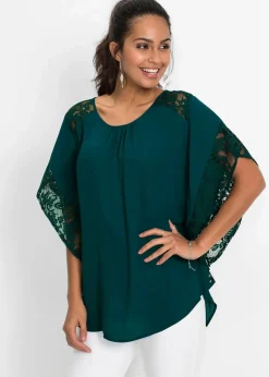 Damen bonprix Bekleidung·Jacken & Mäntel|Nachhaltigere Materialien|Tunikabluse