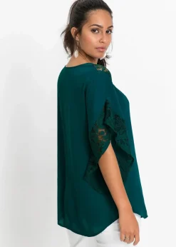 Damen bonprix Bekleidung·Jacken & Mäntel|Nachhaltigere Materialien|Tunikabluse