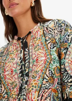 Damen bonprix Bekleidung·Jacken & Mäntel|Blusen & Tuniken|Tunikabluse aus fließendem Satin