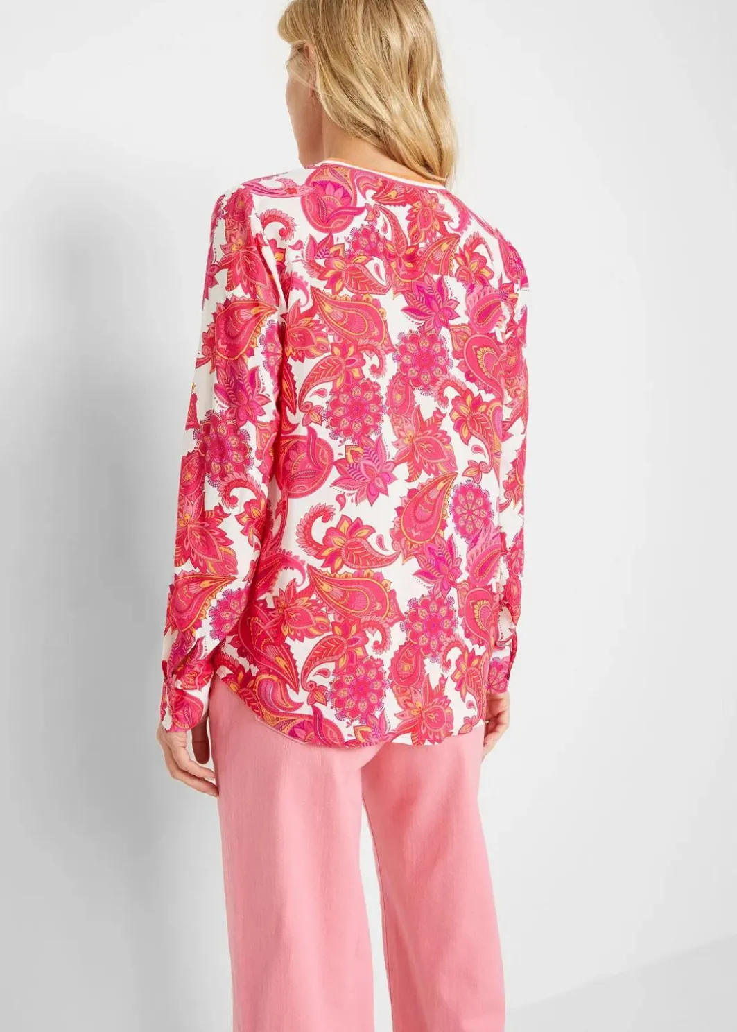 Sale Tunikabluse aus fließender Viskose Damen Bekleidung·Jacken & Mäntel|Nachhaltigere Materialien