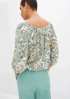 Damen bonprix Bekleidung·Jacken & Mäntel|Blusen & Tuniken|Tunikabluse aus fließender Viskose