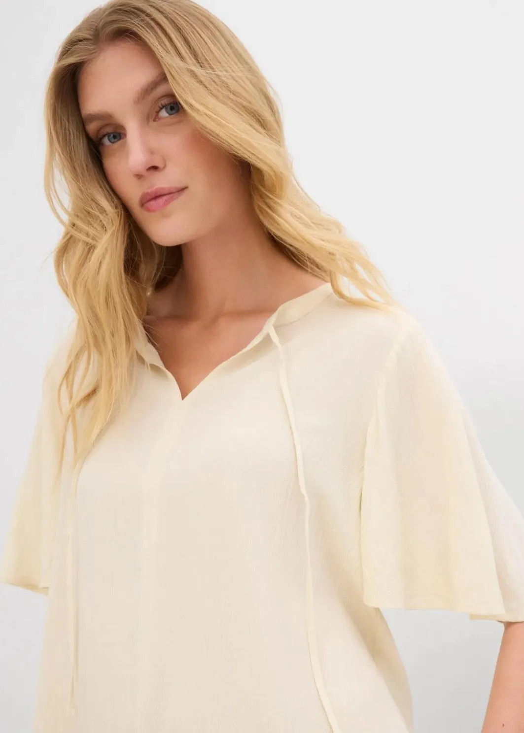 Damen bonprix Bekleidung·Jacken & Mäntel|Blusen & Tuniken|Tunikabluse aus fließender Viskose