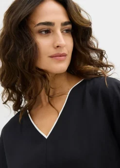 Clearance Tunikabluse aus fließender Viskose Damen Bekleidung·Jacken & Mäntel|Blusen & Tuniken