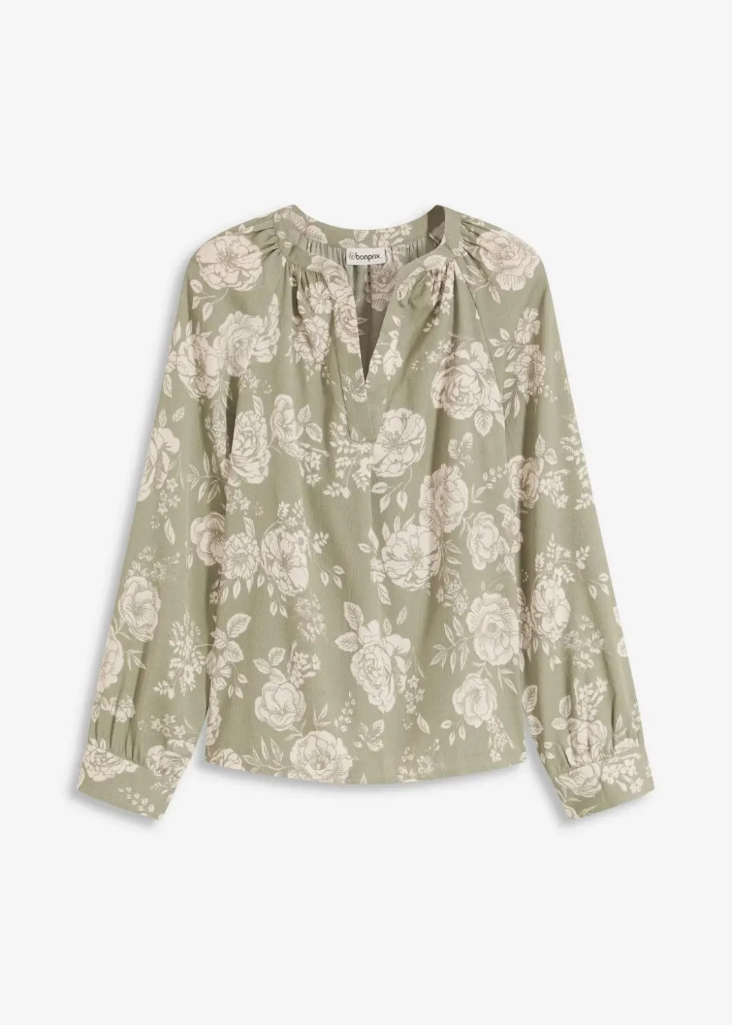 Damen bonprix Blusen & Tuniken|Bekleidung·Jacken & Mäntel|Tunikabluse aus leichtem Crêpe