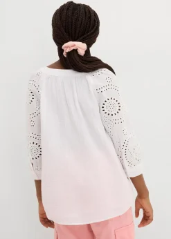 New Tunikabluse aus luftigem Musselin Kinder Mädchen 9-16 Jahre·Shirts & Blusen