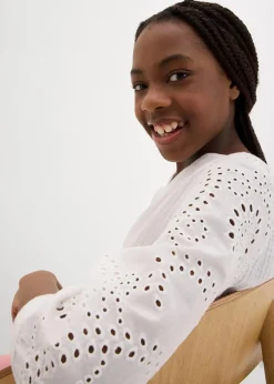 New Tunikabluse aus luftigem Musselin Kinder Mädchen 9-16 Jahre·Shirts & Blusen