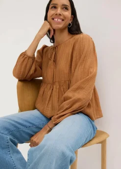 Damen bonprix Bekleidung·Jacken & Mäntel|Blusen & Tuniken|Tunikabluse aus Lyocell