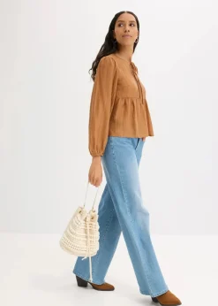 Damen bonprix Bekleidung·Jacken & Mäntel|Blusen & Tuniken|Tunikabluse aus Lyocell