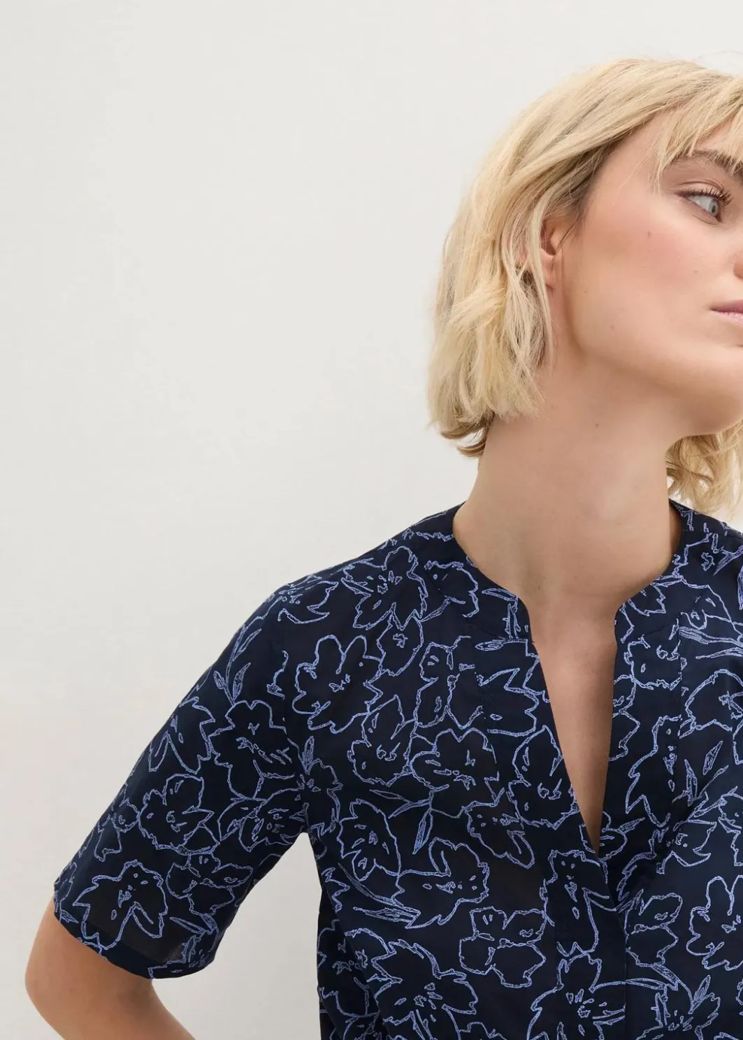Best Tunikabluse aus reiner Baumwolle Damen Blusen & Tuniken