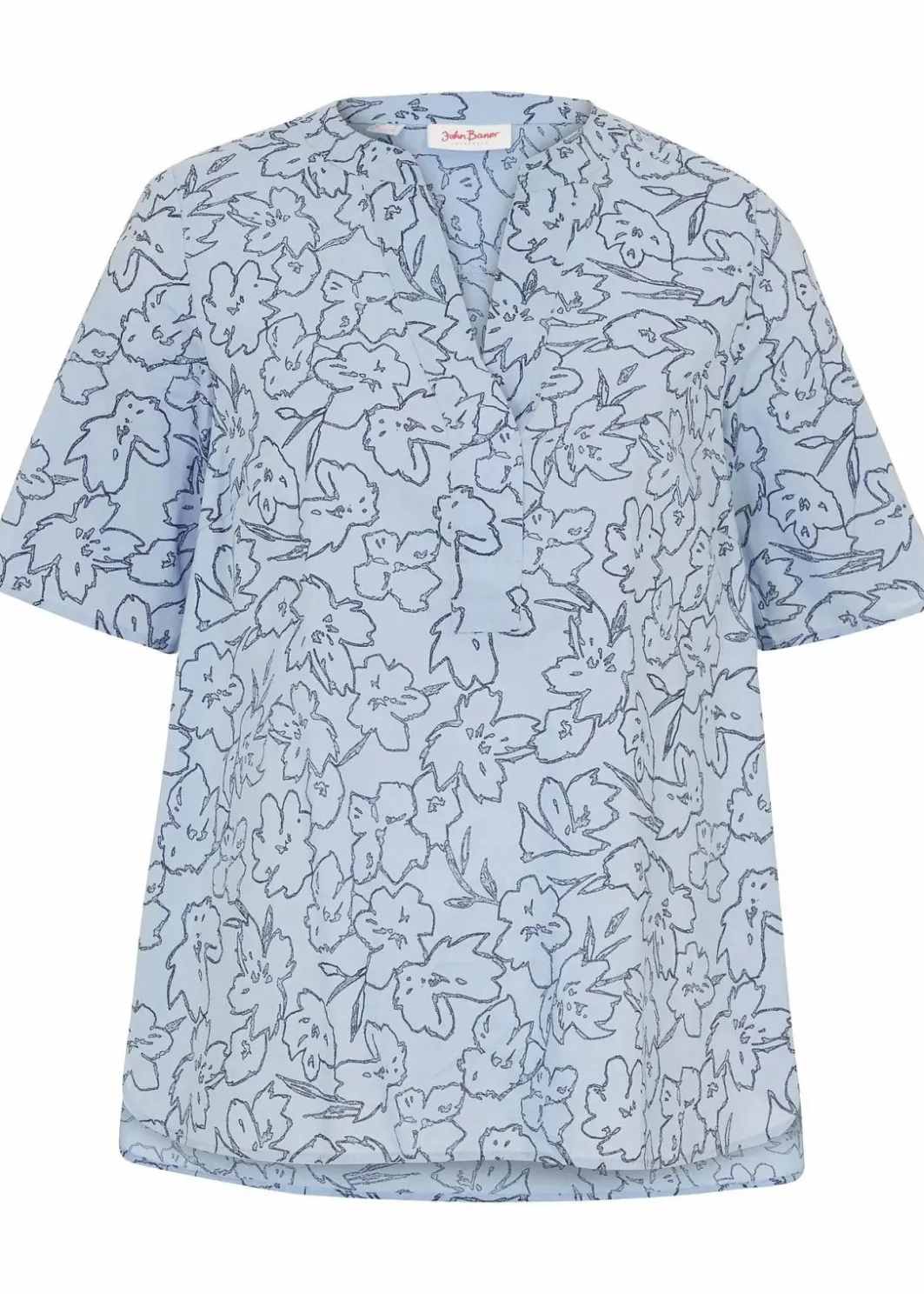 Clearance Tunikabluse aus reiner Baumwolle Damen Blusen & Tuniken